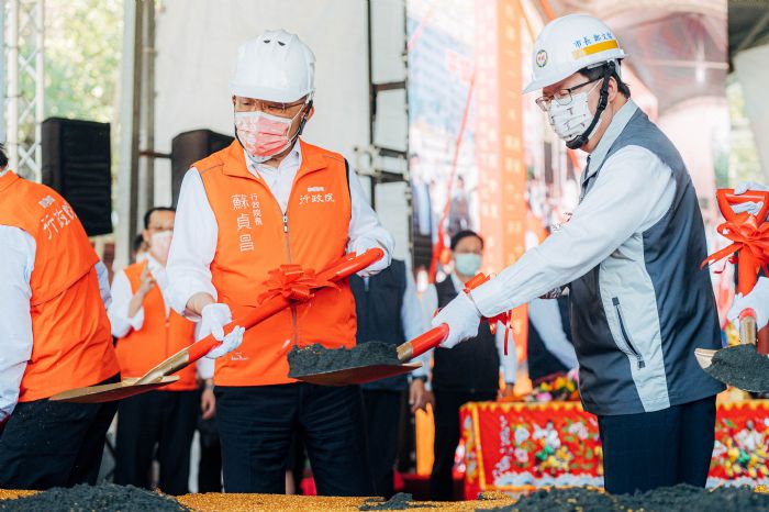 平鎮車站動土!臨時站預計115年完工 地下站119年通車啟用 20221109165906059