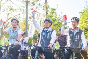 農水署鐵馬巡禮熱情開跑 慢騎悠遊石門大圳水岸綠廊