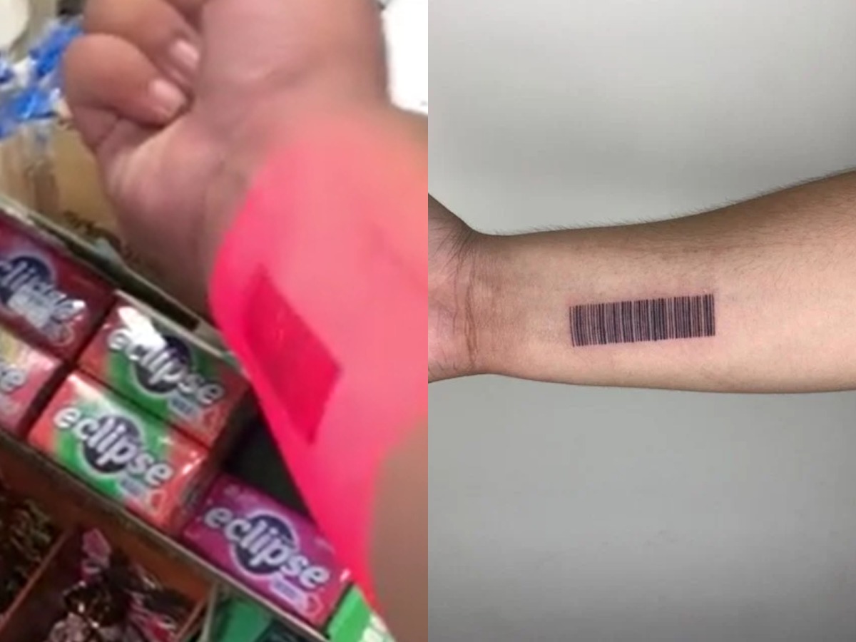 發票載具條碼刺手臂 網驚呼：刺青師太強