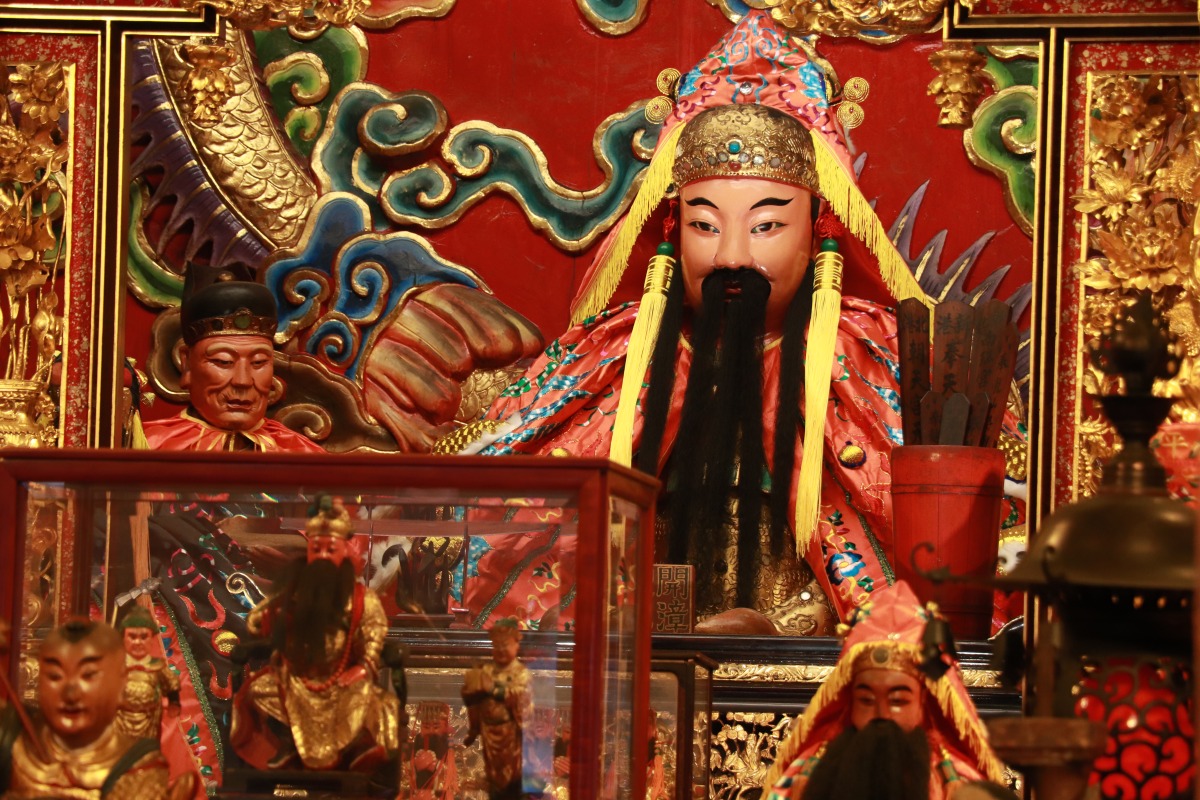桃園大廟景福宮「好神」 年輕香客都為祂們而來 IMG 9747