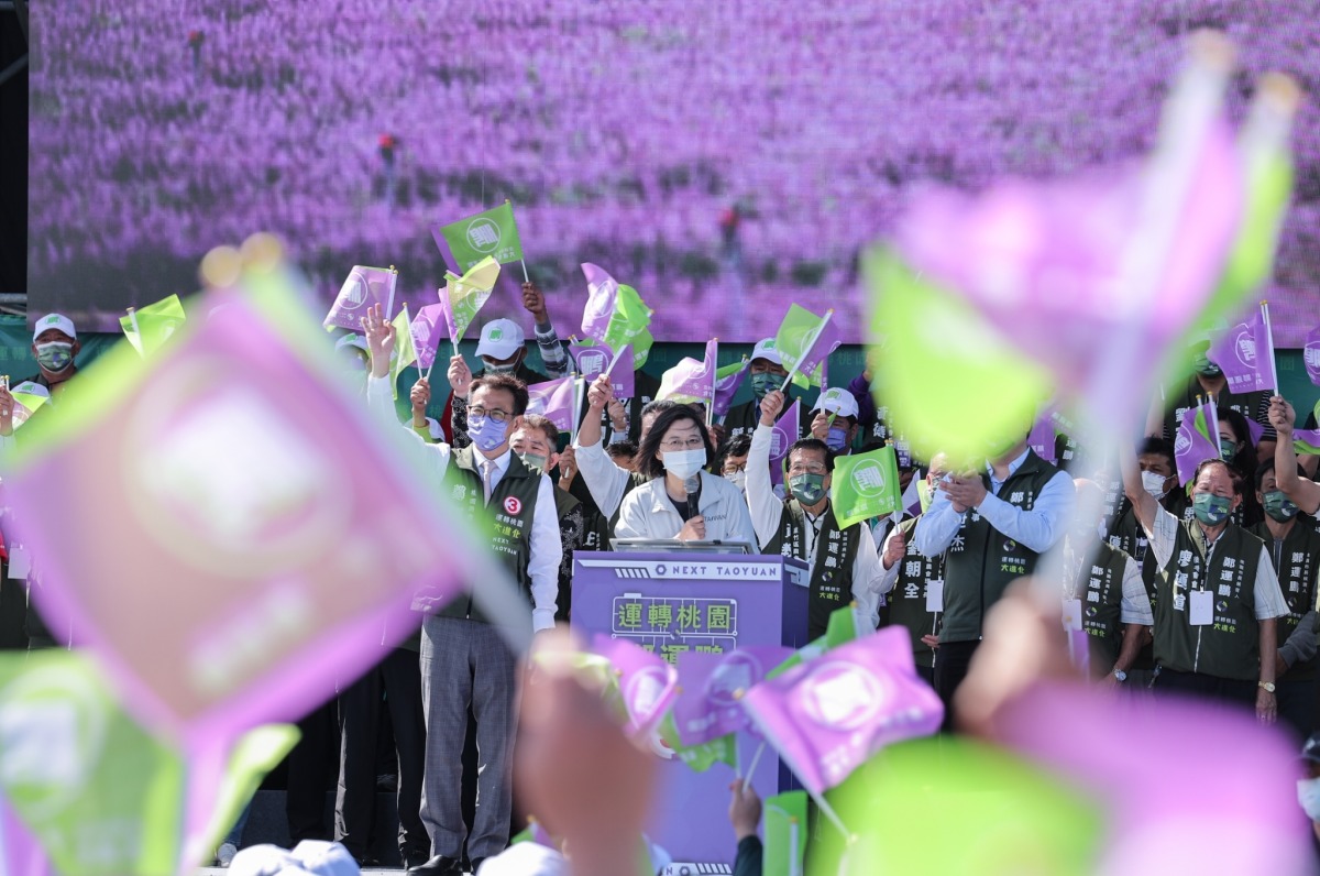 蔡英文、鄭文燦趕場輔選 鄭運鵬:桃園未來8年是關鍵 LINE ALBUM 2022 0.11.06.農漁民水利會休區後援會成立大會 221107
