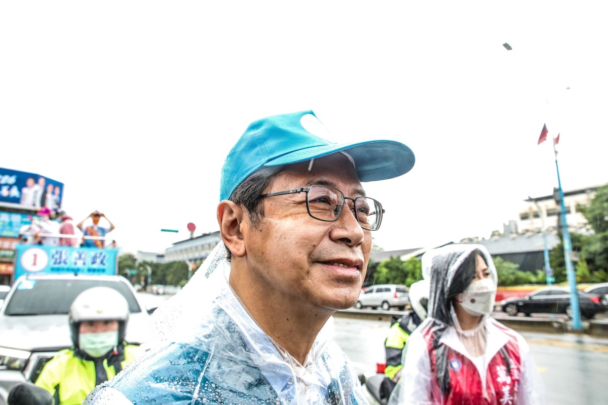 張善政宣布參選半年跑遍桃園13區 臉上曬出口罩痕 S 431685636
