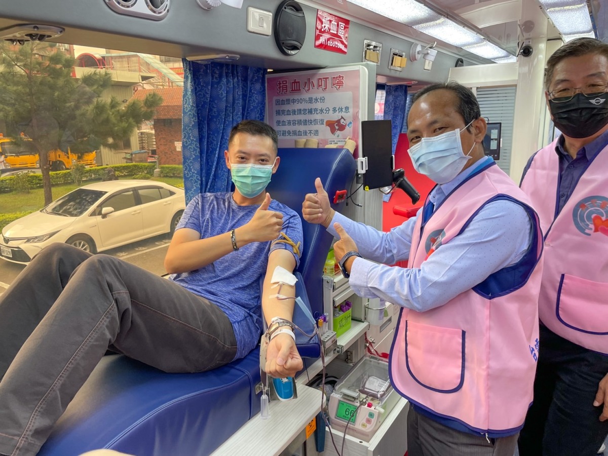 血庫告急!台電桃園營業處設一日捐血站 號召挽袖送暖 S 71278606