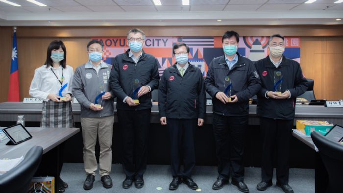 桃市區公所道路養護管理考評結果出爐 頒發3優等2進步獎 20221207132401312