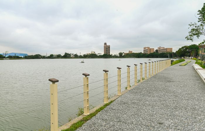 中壢內定綠塘水岸公園預計明年啟用 生態工法打造休閒好去處 20221208165843978