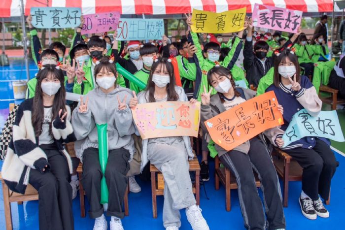大崗國中50週年校慶 歡喜啟用嶄新運動場 20221211114419853