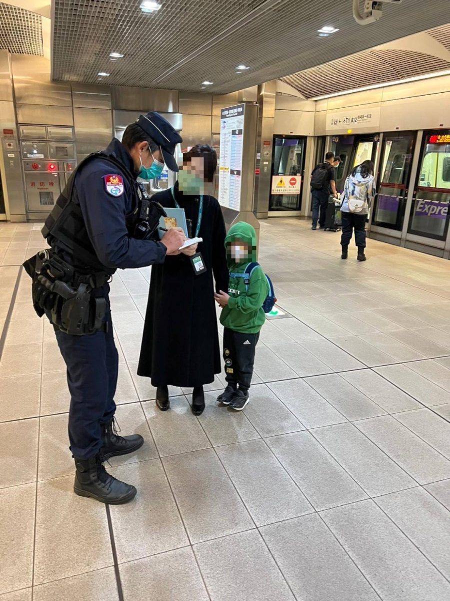 5歲男童搭機捷走失 桃捷警察即刻救援助團聚 694937 scaled