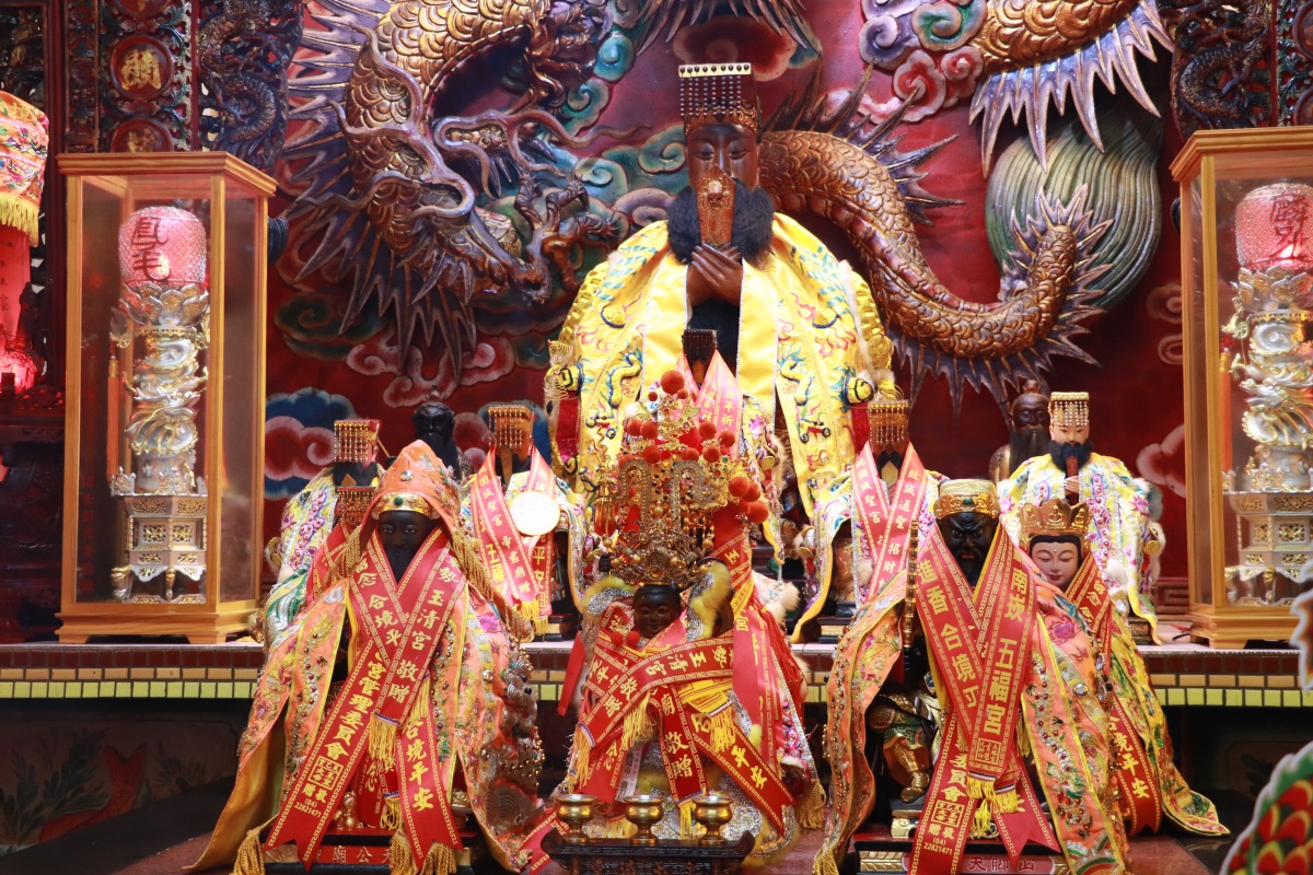 蘆竹山腳天公廟慶安座32周年 天公祖遶境賜福