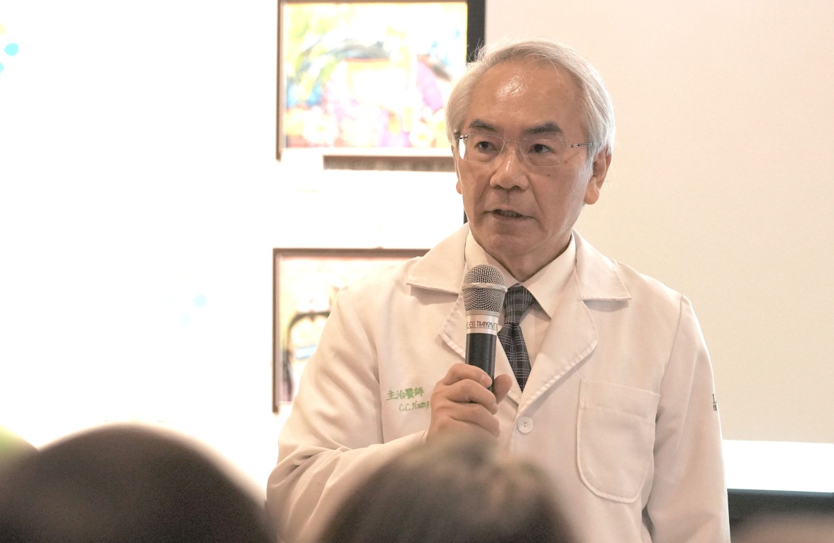 聯新國際醫宣布明年舉辦癌友系列活動 促進正向醫病關係 圖1 黃忠智副總院長