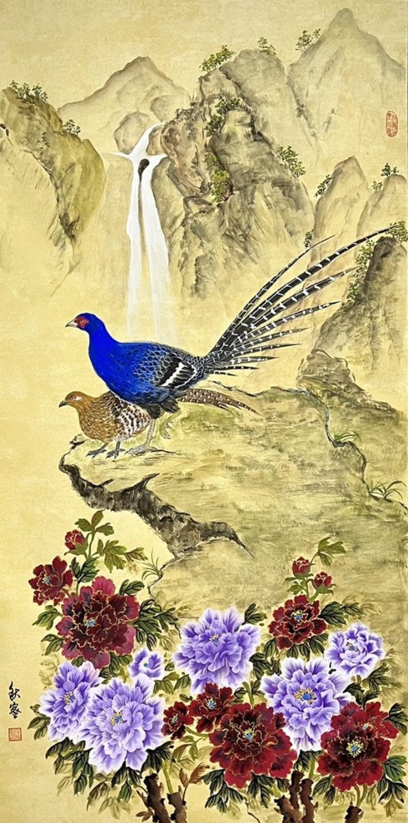 禾心藝文協會聯展12/10起桃市圖新屋分館登場 呈現全方位創作 雉麗群芳豔天下 scaled
