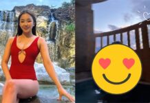 賴慧如曬「真男友視角」裸背泡湯照!藏鏡人調皮入鏡閃瞎網:幸福滿滿