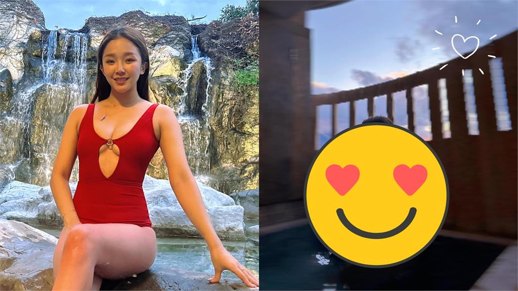 賴慧如曬「真男友視角」裸背泡湯照!藏鏡人調皮入鏡閃瞎網:幸福滿滿