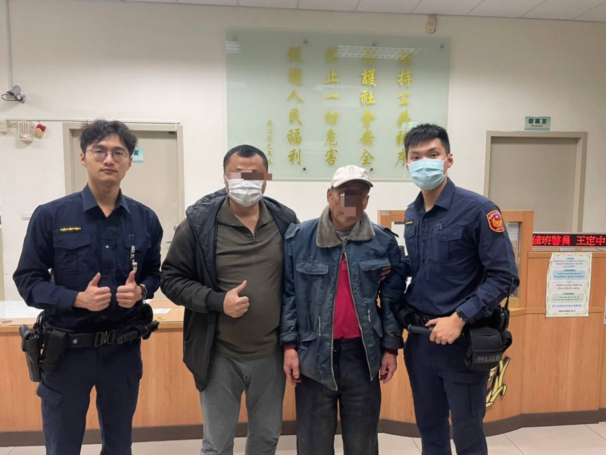 7旬翁失蹤4日睡路邊 大溪警助團圓 195052 scaled