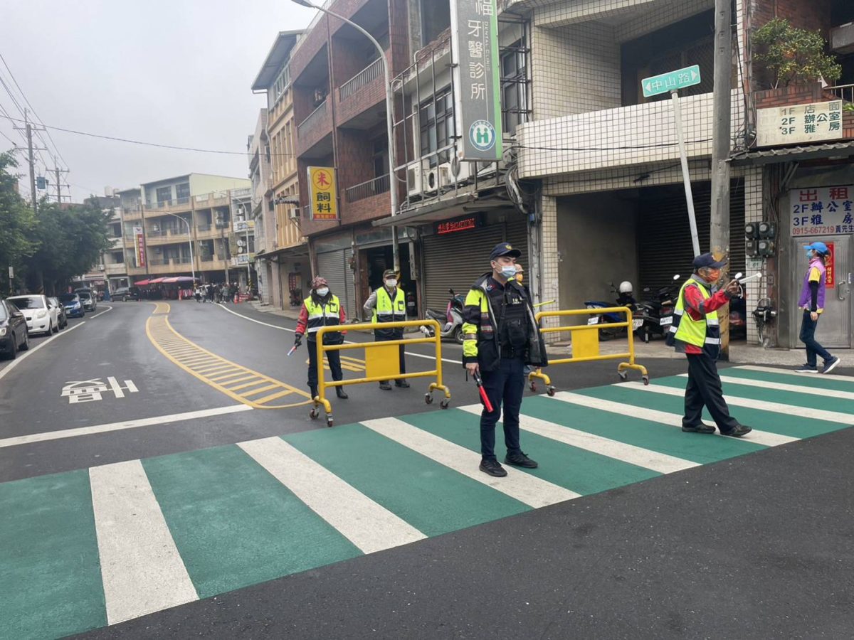 迎春節進香人潮 大園警交通疏導管制 226271 scaled