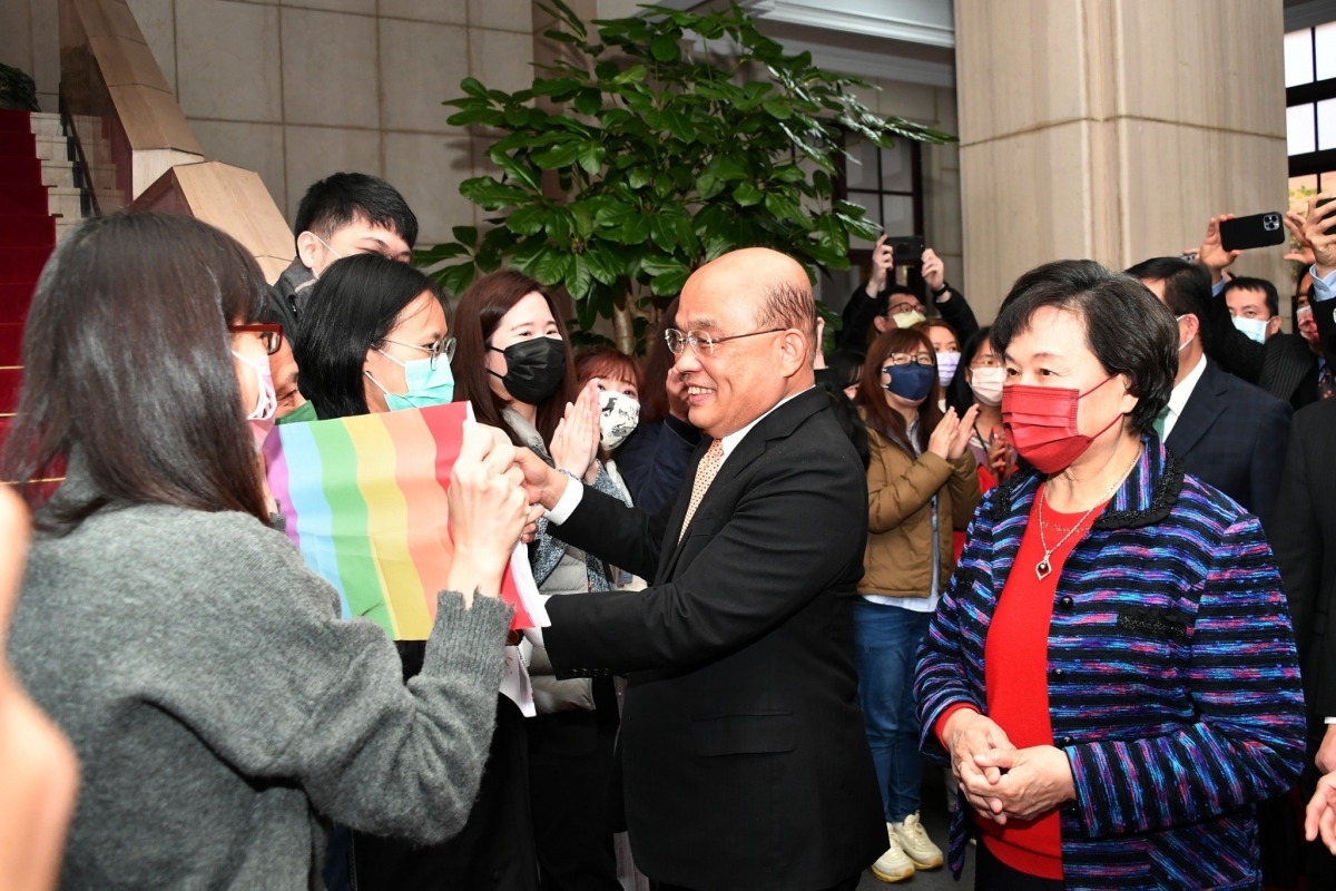 新閣揆陳建仁今上任 以服務人民為信仰 S 112443548