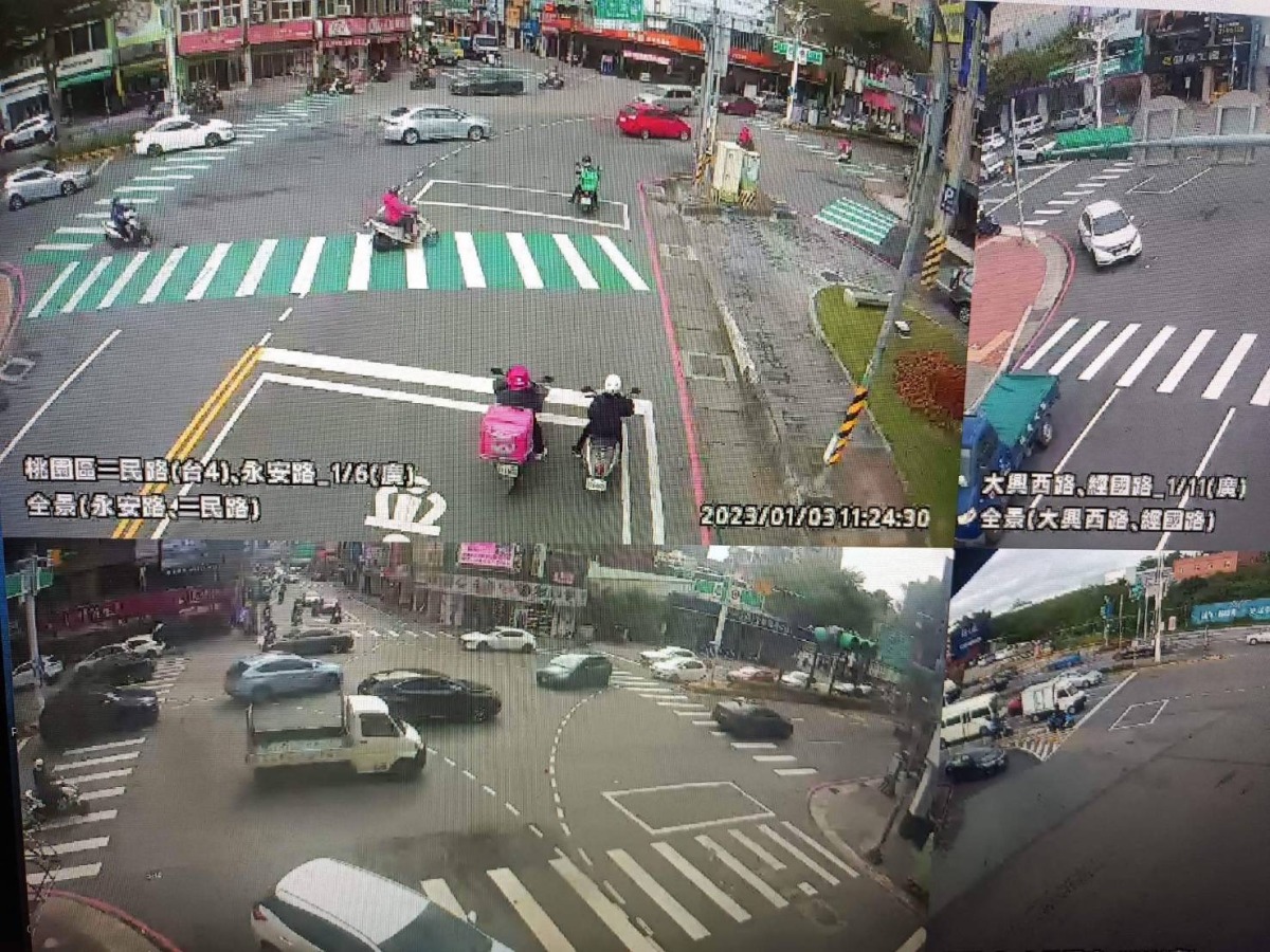桃警加強春節交通疏導 運用科技分散車流減緩壅塞 S 114499617