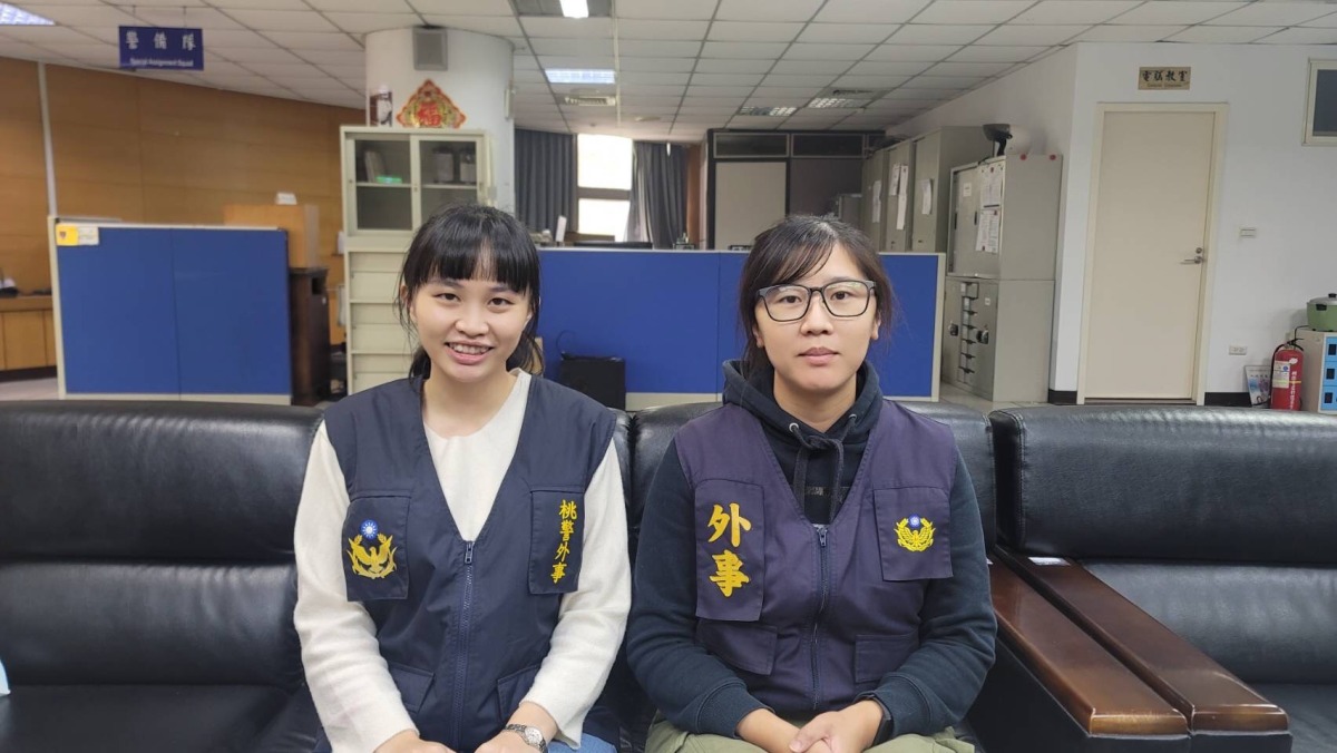 美籍男來台打工這原因受阻 蘆竹警烙英文伸援 S 22085643