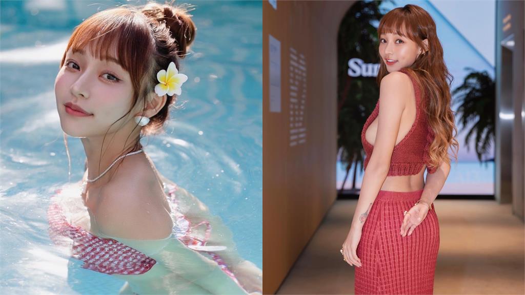 林襄上身「薄紗透視裝」尺度破表!網見「粉紅圓點」