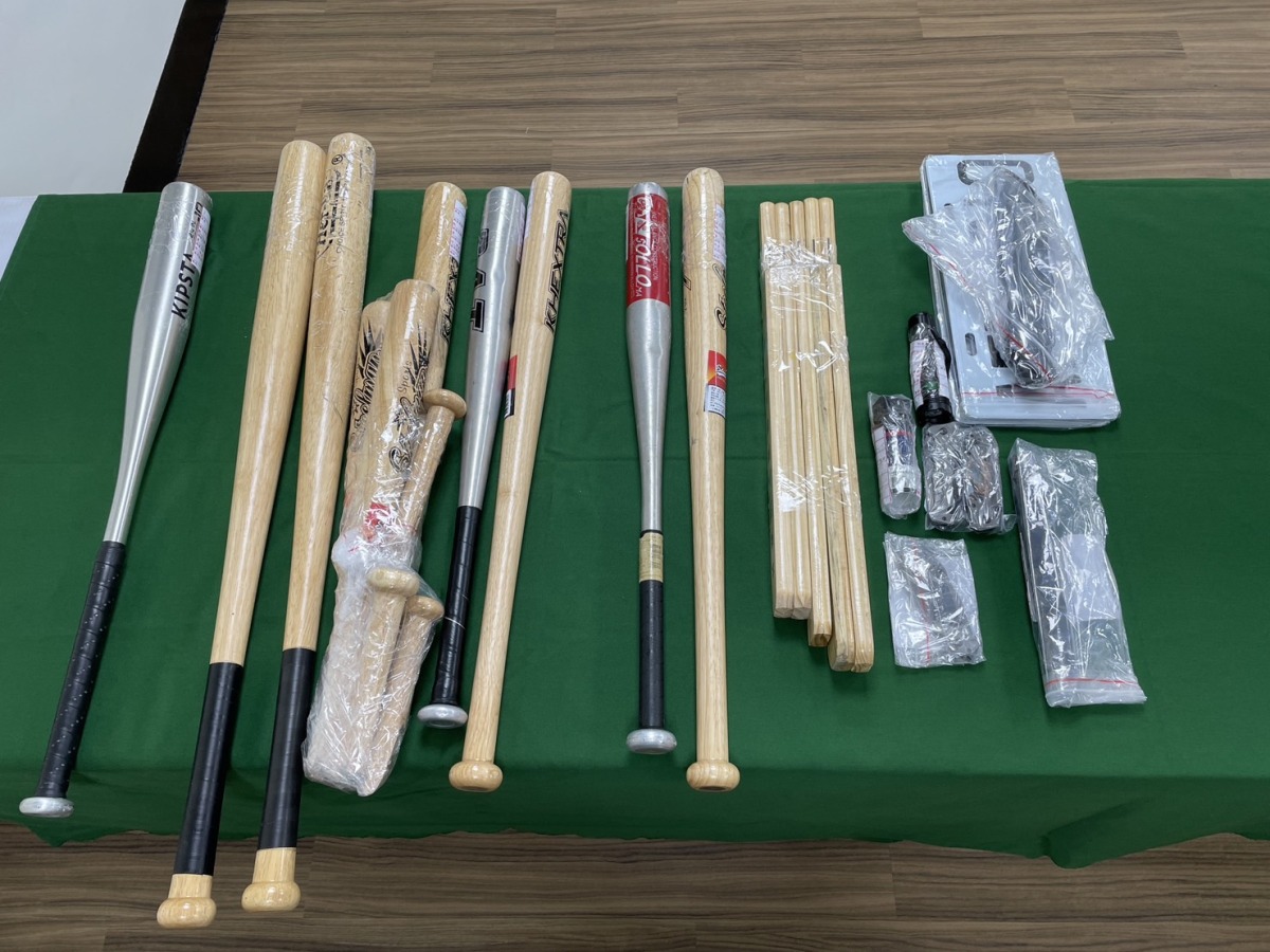 【有片】桃警雷厲掃黑!檢肅幫派份子49人 查獲156人涉毒 17691932344991