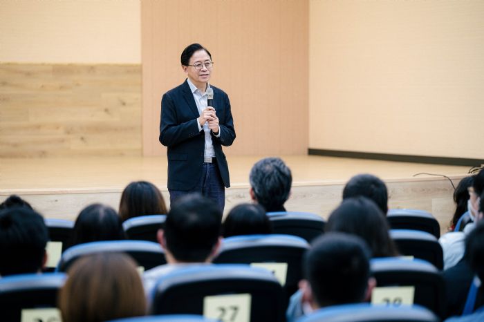 張善政出席市府新進人員研習 勉勵局處主管「溫暖式領導」 20230208195220023
