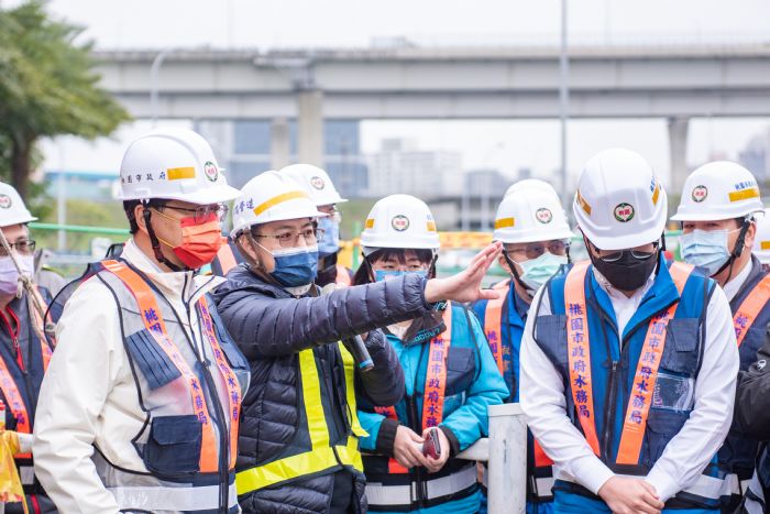 蘆竹新南路雨水下水道預計4月完工 防梅雨季淹水 20230214135948180