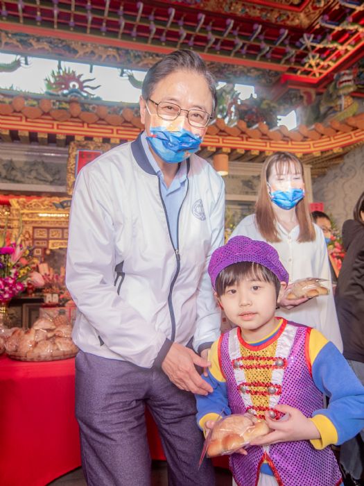 桃園土地公文化館6歲了 張善政發限量平安小物 20230219165533998