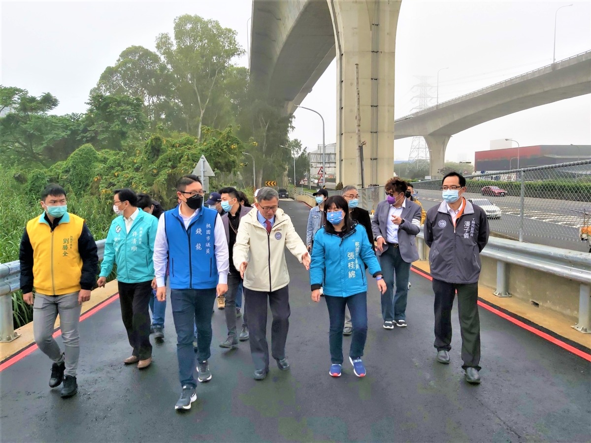 蘆竹龍林街延伸大竹路完工 預計2/12通車 3 2