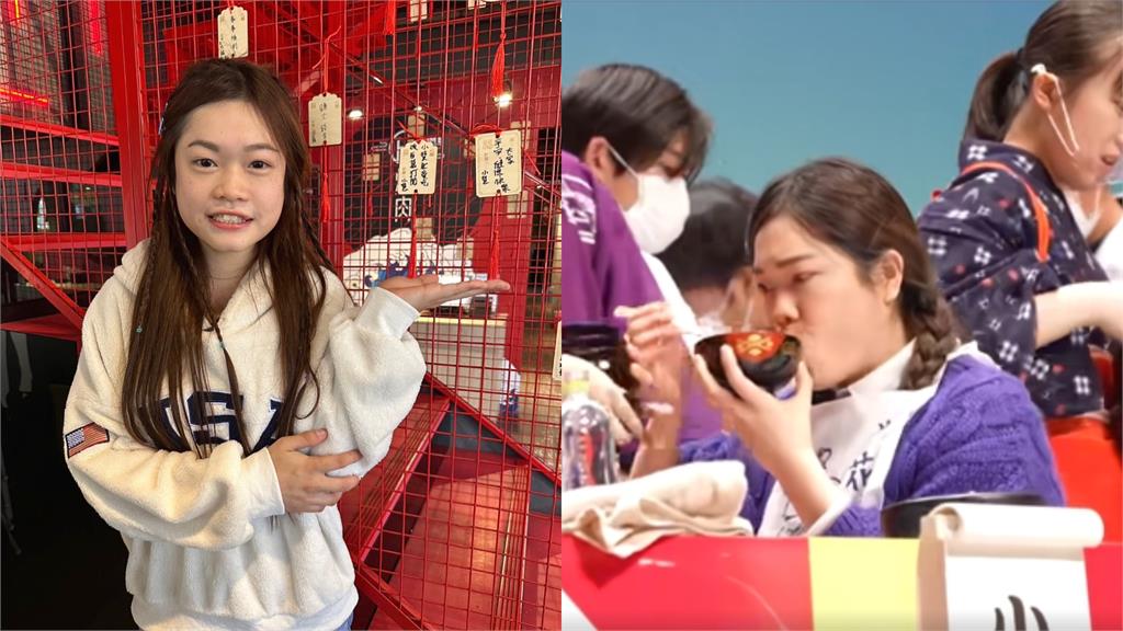 5分鐘嗑光208碗蕎麥麵!台正妹奪日大胃王亞軍