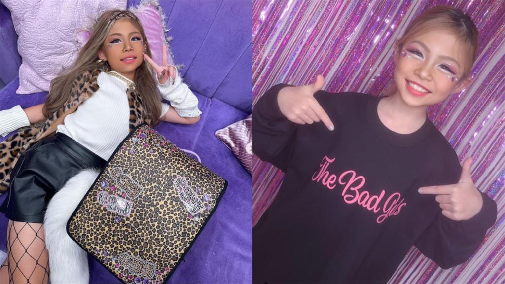 早熟小蘿莉 背「豹紋書包」上學穿網襪 每月治裝費3萬日圓