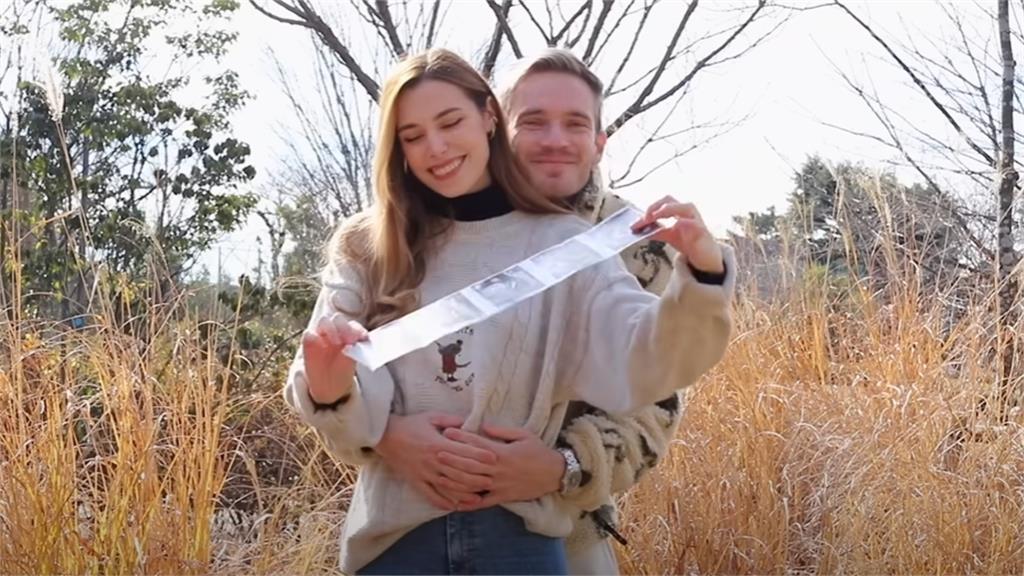 億級YTR「PewDiePie」宣布當爸!摟愛妻曬超音波照:等不及和孩子見面