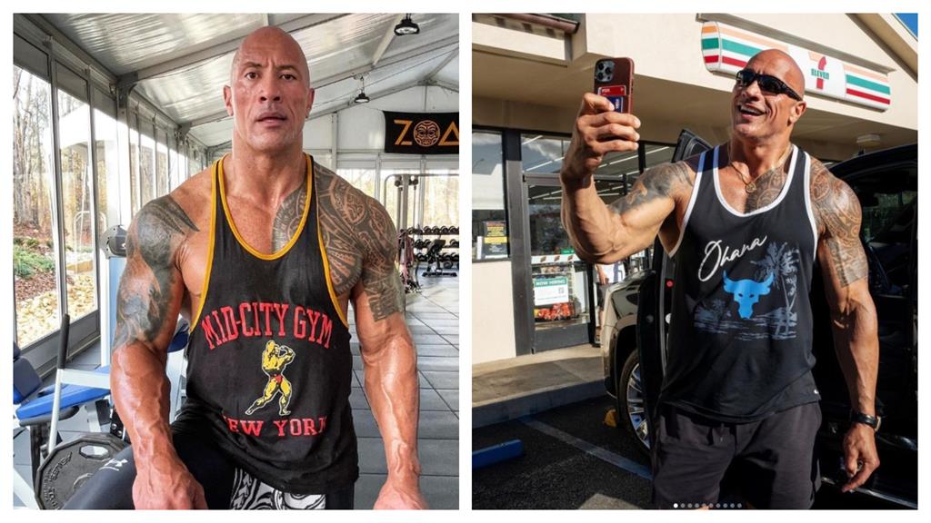 巨石強森「超猛大肌肌」被爆是人造!本人認「用藥黑歷史」:現在是真的