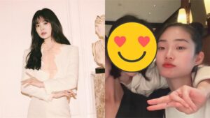 誰說女神老了?宋慧喬同框小15歲嫩模 絕美童顏「回春成少女」狂勝