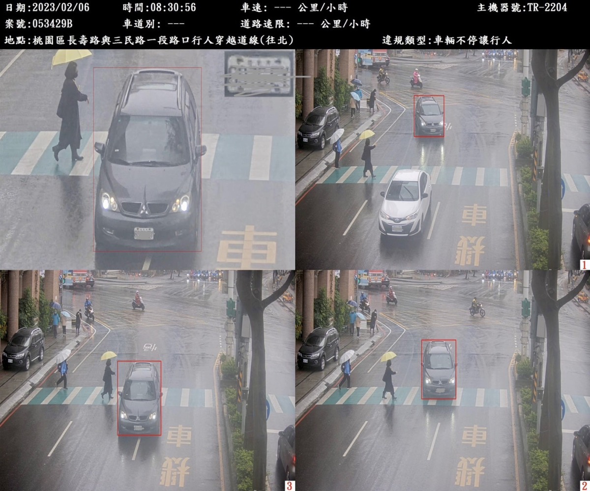 不禮讓行人準備吃罰單!中壢、平鎮這些路口加強取締 S 16842806
