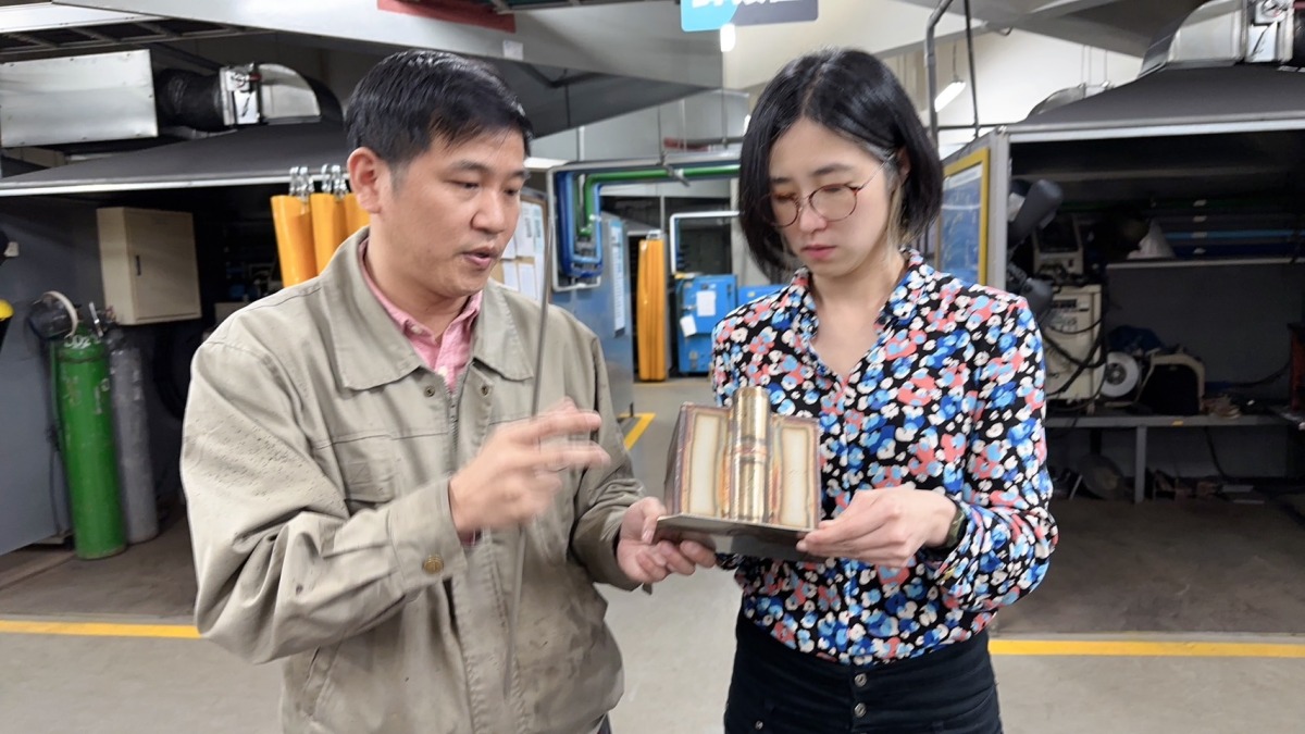 修復文物再現風華 韓克瑄精進技術苦學銲接 S 68583498