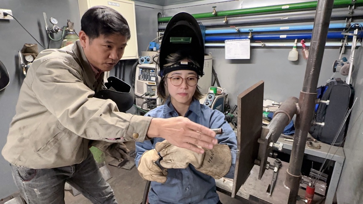 修復文物再現風華 韓克瑄精進技術苦學銲接 S 68583502