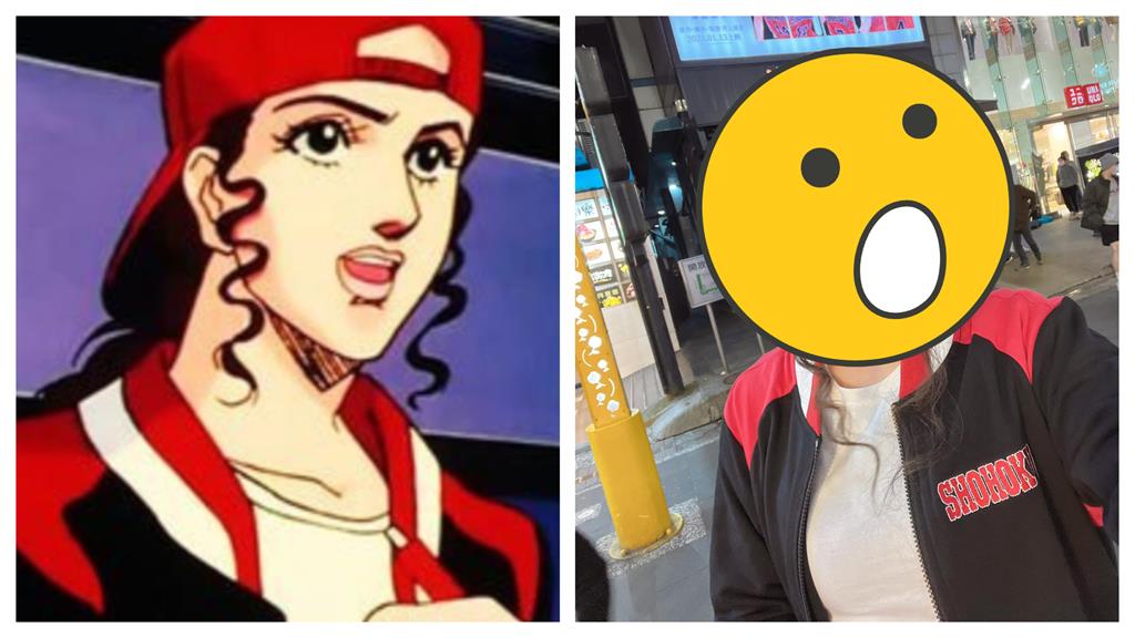 「真人版彩子」現身街頭100%神還原!畫面嚇翻日網:從漫畫走出來