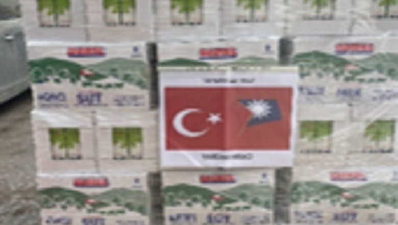 土耳其台灣商會送愛 採購賑災物資