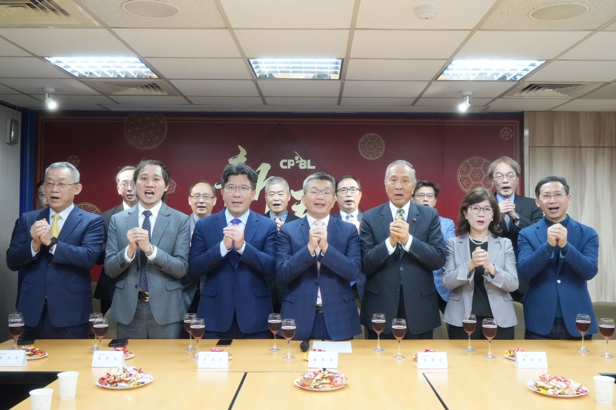 中職新春團拜 蔡其昌:4/1新球季鴻圖大展 中華職棒新春團拜