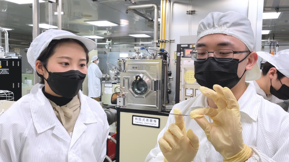 圖二長庚大學半導體實驗室