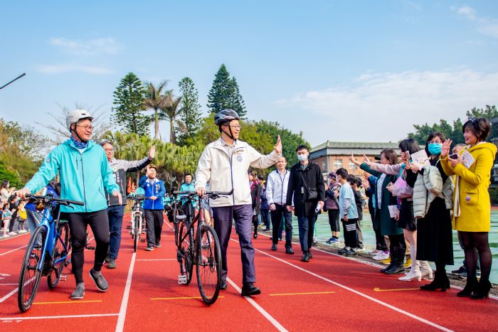 大園后厝國小單車環島熱血啟程 14天騎1072公里 20230309114320009