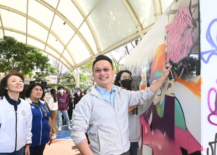 桃園滑熱哈街頭文化節新勢公園登場 學子展現多元創意 20230312190421763