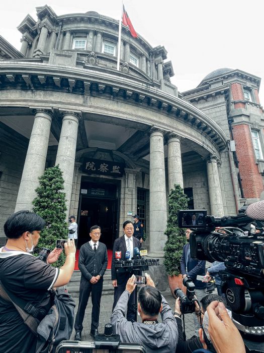 張善政赴監院說明北景雲計畫 市府新聞處強調:尊重國家體制 20230324130841568