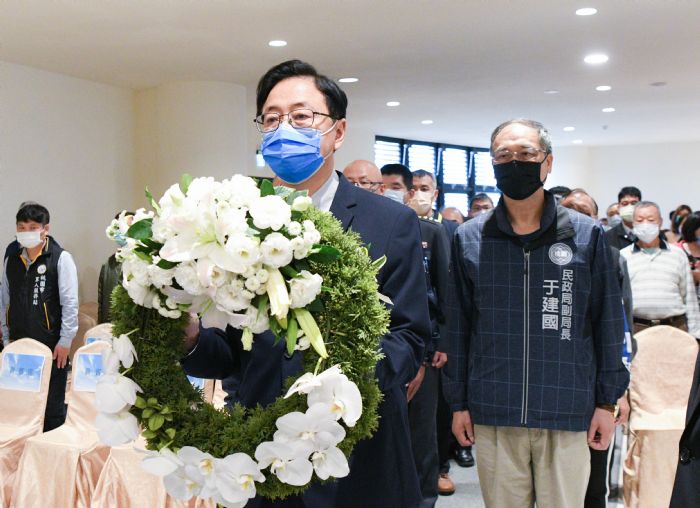 329青年節 張善政八德軍人忠靈祠感念烈士犧牲 20230329140054134