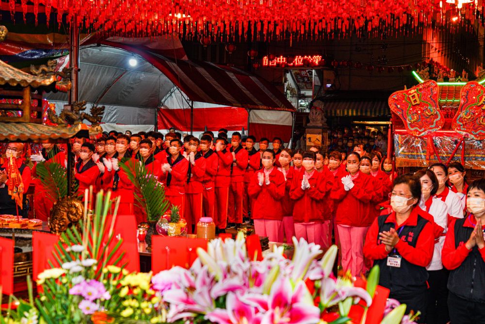 桃園龍德宮徒步赴鹿港天后宮刈火進香 四媽祖欽點仙女扶轎 2023331035 37 2