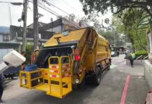 大溪警攜手清潔隊 垃圾車播張善政、黃明昭反詐宣導