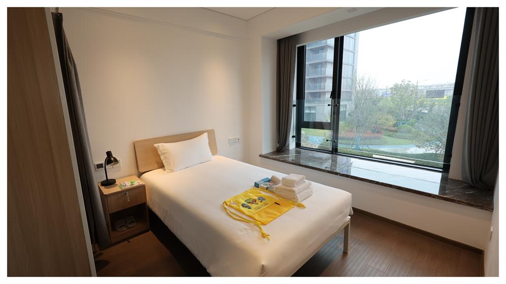 杭州亞運選手村內部曝光!飯店式管理健身房游泳池還有賣炸雞!