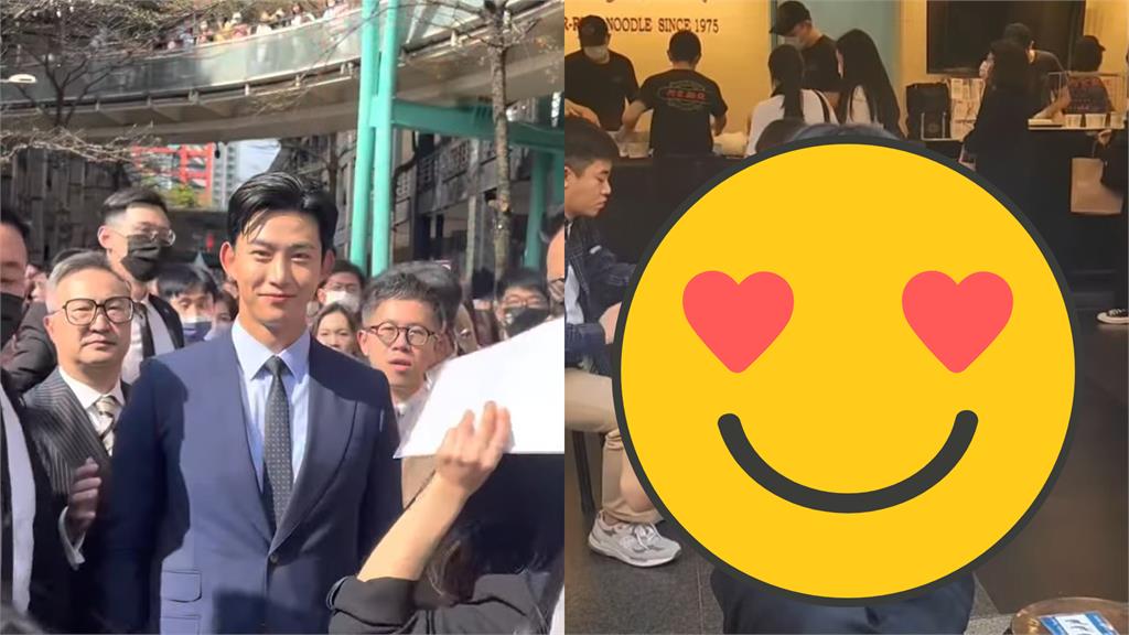 韓大咖男神來台超親民!坐路邊吃麵線全被拍