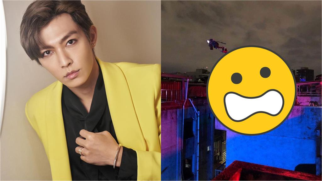 炎亞綸站5樓「僅1條麻繩」保命 網怒轟:太扯了