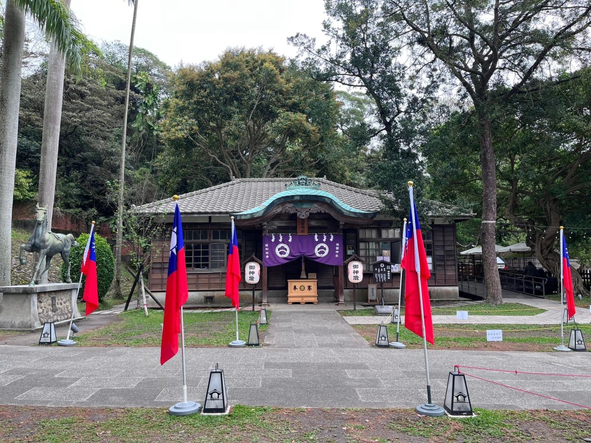 桃園神社插國旗引熱議 鄭運鵬籲市府做好觀光和保存 338143669 748278343693788 2274925872979300980 n