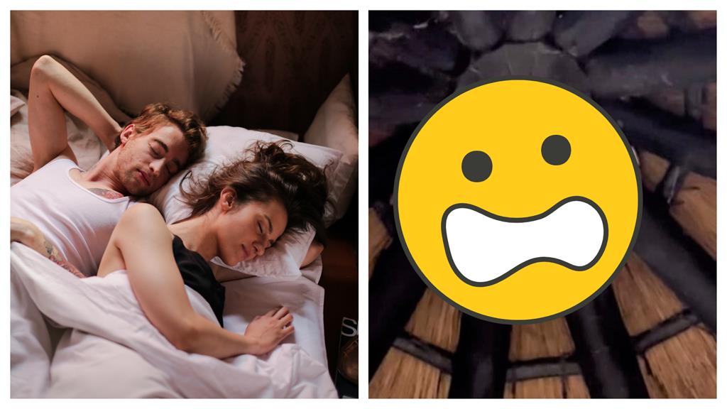 驚!情侶開房驚見巨蛇盤繞天花板上 飯店抓捕2小時仍未捕